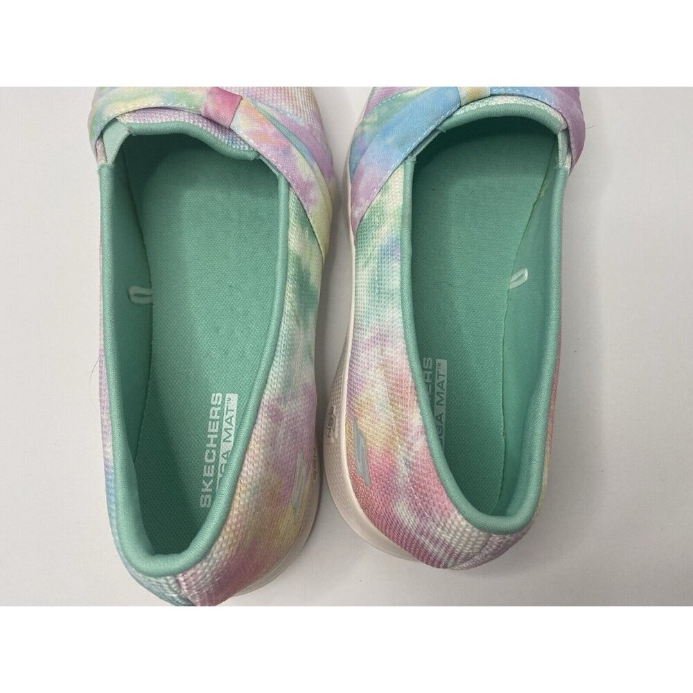 Skechers Womens Goga Mat 136304W Multicolor Round Toe Slip On Shoes Size 7.5 - Picture 5 of 6